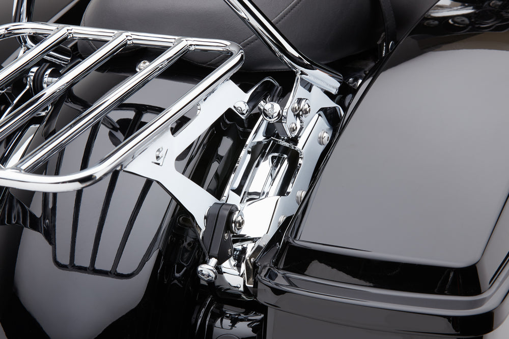 BACKREST MOUNTING KIT CHROME FLH/FLT 14-25