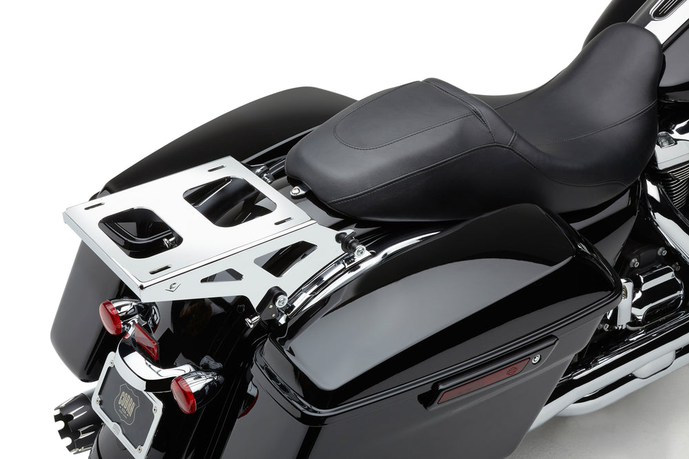DETACH 2-UP TOUR PACK MOUNT CHROME FLH/FLT 14-25