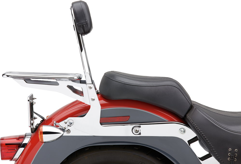 DETACHABLE BACKREST ROUND CHROME SOFTAIL 07-17