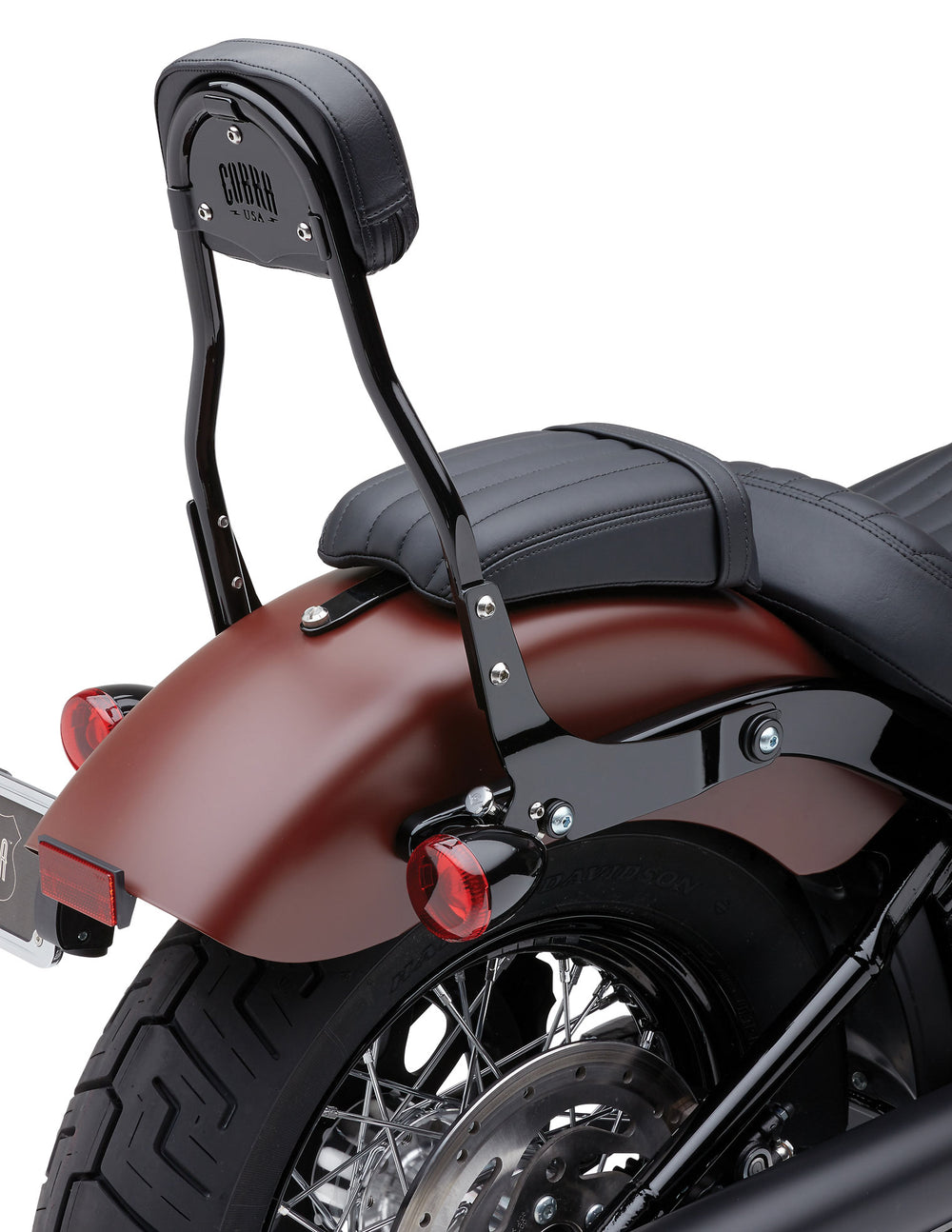 DETACHABLE BACKREST ROUND BLACK FLDE/FLSL/FXBB 18-25