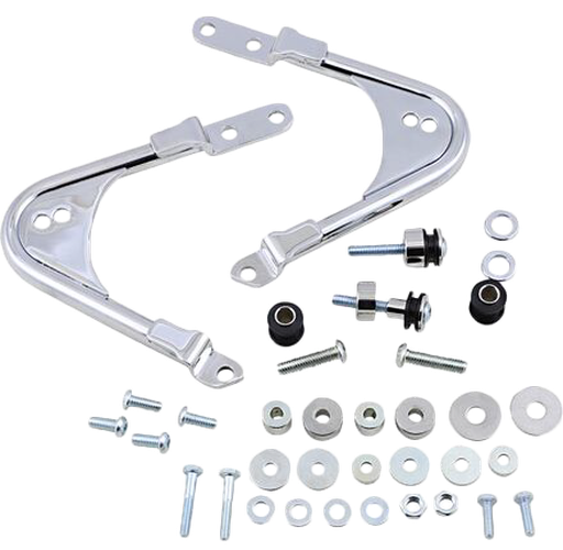 REAR DOCKING KIT CHROME FLH/FLT 97-08