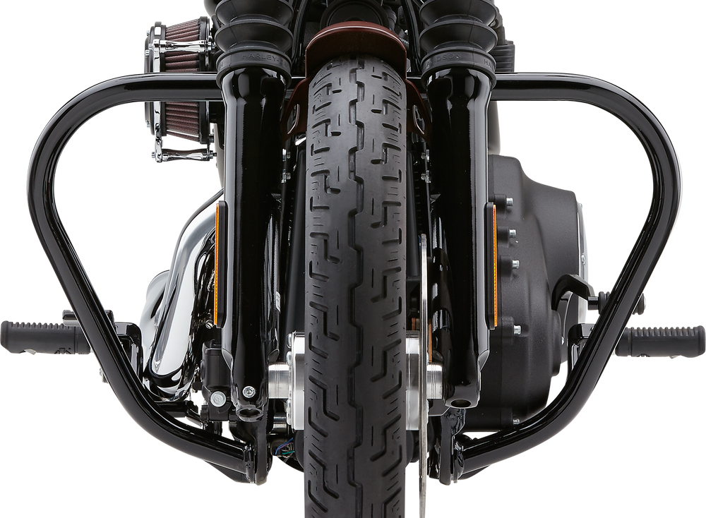 FREEWAY BARS VBEND 1.25" BLACK FXD/B/C 91-17