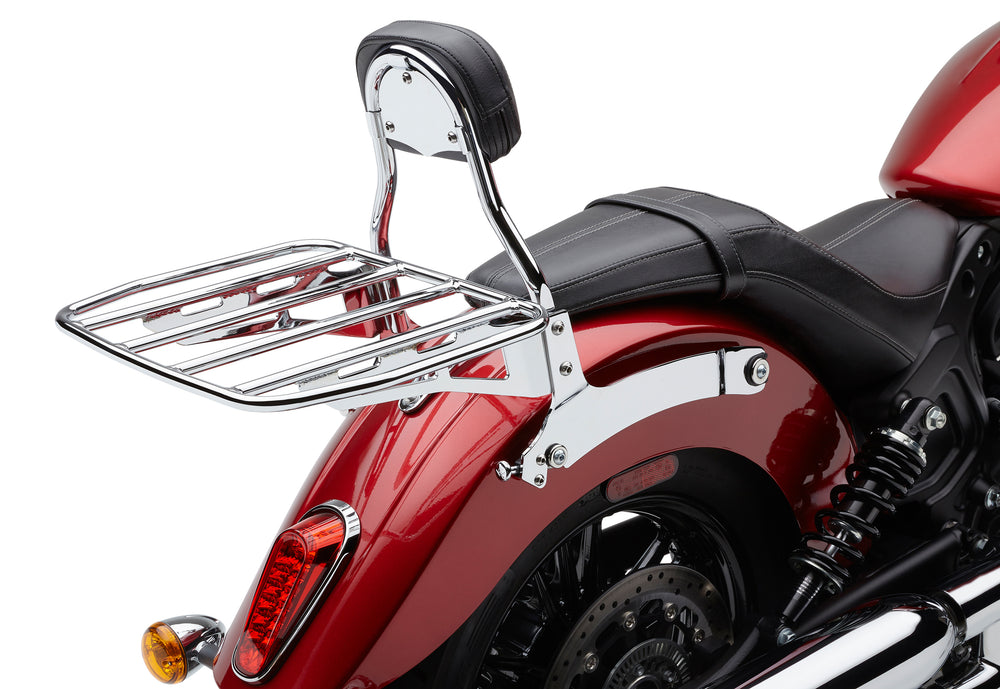BOLT-ON WIDE LUG/BAR RACK CHROME