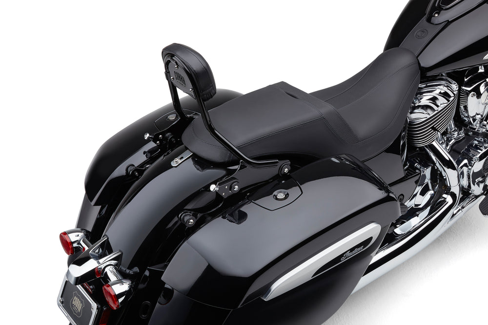 DETACH BACKREST-SHORT BLACK CHIEFTAIN 14-25