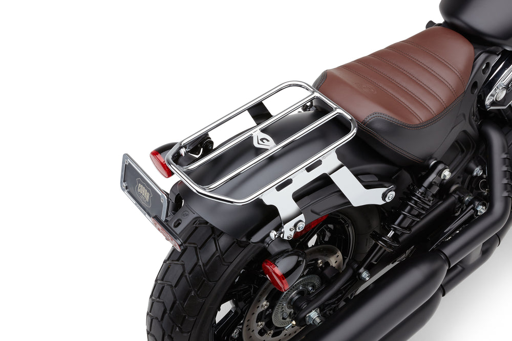 DETACH SOLO LUGGAGE RACK CHROME SCOUT BOBBER 18-25