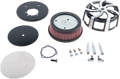 KRUEL AIR CLEANER KIT BLACK CONTRAST CUT