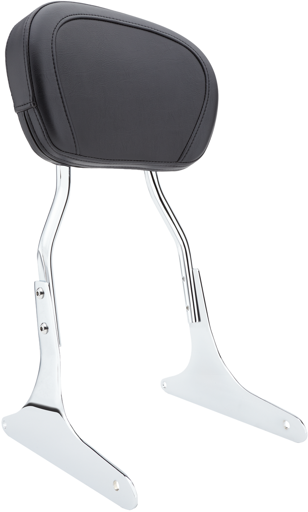 STD ROUND SISSY BAR W/PAD CHROME HON VT1300 SABRE 10-14