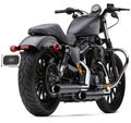 3" NH SERIES SLIP-ONS CHROME SPORTSTER 04-13