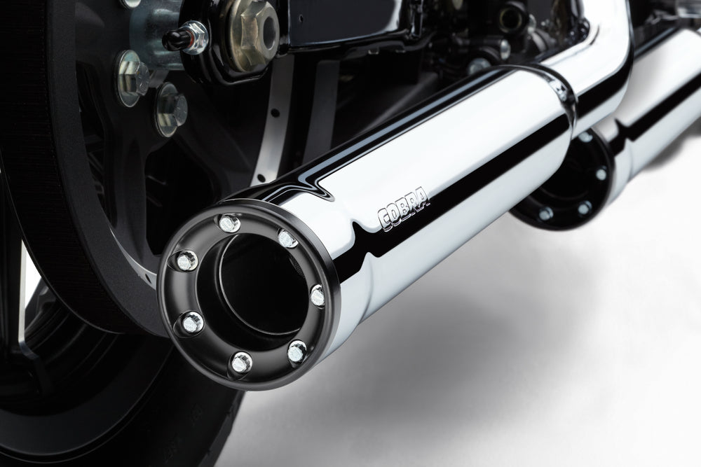 3" RPT SLIP-ONS CHROME SPORTSTER 04-13