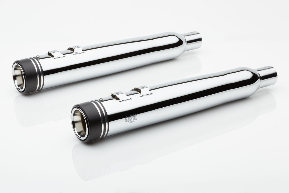 4.5" GROOVE TIP SLIP-ON CHROME FLH/FLT 17-25