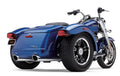 909-TWINS 4" SLIP-ONS CHROME FREEWHEELER 15-25
