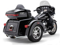 909-TWINS 4" SLIP-ONS CHROME TRI-GLIDE 09-25
