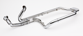 POWERPORT DUAL HEADPIPES CHROME FLH/FLT 09-16