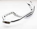 POWERPORT DUAL HEADPIPES CHROME FLH/FLT 09-16