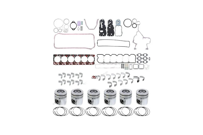 1998.5-2002 SO 24V 5.9L Cummins Engine Overhaul Kit (STD) Straight Cut Rods