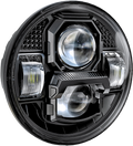 5 3/4" LED HEADLIGHT RUGGED ULTRA VIEW BLACK
