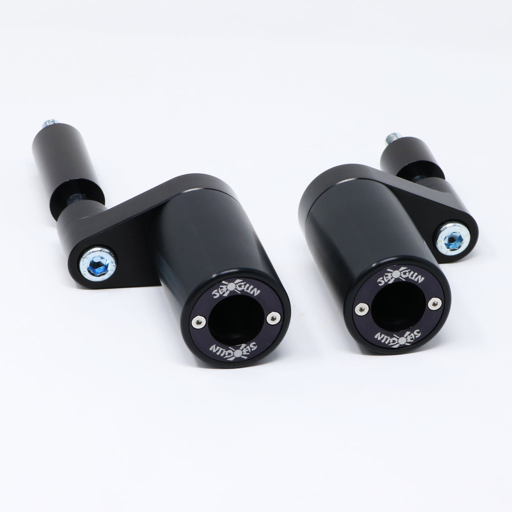 PA2 FRAME SLIDERS NO CUT BLACK KAW