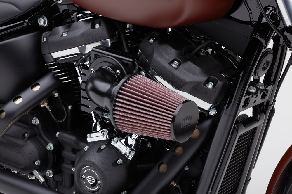 CONE AIR INTAKE SYSTEM BLACK/BLACK FLH/FLT 08-16