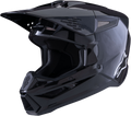 SM3 SOLID HELMET BLACK GLOSSY SM