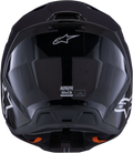 SM3 SOLID HELMET BLACK GLOSSY SM