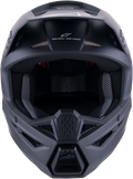 SM3 SOLID HELMET BLACK MATT LG