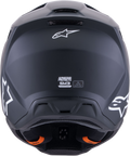 SM3 SOLID HELMET BLACK MATT LG