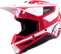 SM3 HEAT HELMET RED/WHITE/BLACK GLOSSY MD