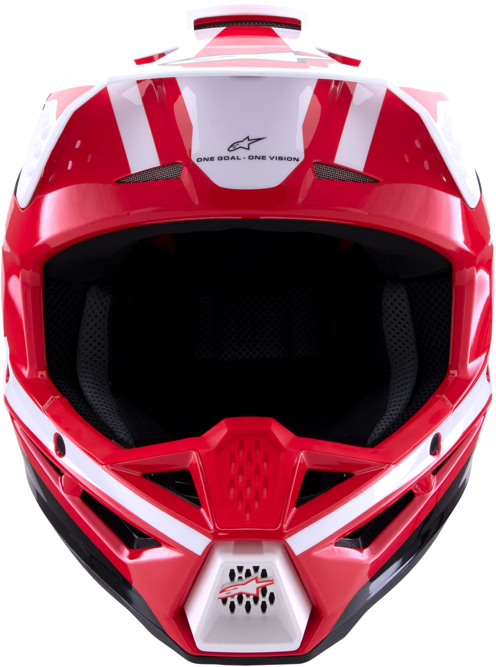 SM3 HEAT HELMET RED/WHITE/BLACK GLOSSY XL