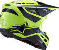 SM3 HEAT HELMET YELLOW FLUO/BLACK GLOSSY XL