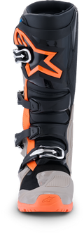 TECH 7 ENDURO BLK/WARM GRY/ORANGE FLUO 8