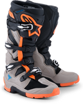 TECH 7 ENDURO BLK/WARM GRY/ORANGE FLUO 9