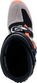 TECH 7 ENDURO BLK/WARM GRY/ORANGE FLUO 10