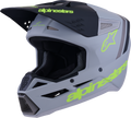 SM3 RADIUM HELMET GRY/BLK/YLW FLUO MATT XL