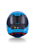 SUPERTECH S-M10 FLOOD HELMET MET BLU/MD BLU/BLK CRB M&G MD