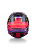 SUPERTECH S-M10 ERA HELMET PNK/VIOLET/YLW FLUO GLOSSY 2X