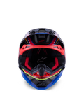 SUPERTECH S-M10 ERA HELMET BLU/RD/YLW FLUO GLOSSY LG