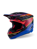 SUPERTECH S-M10 ERA HELMET BLU/RD/YLW FLUO GLOSSY XL