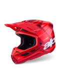 SM7 CORE HELMET RED GLOSSY LG
