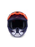 SM7 CORE HELMET ORNG/BLUE MATT MD