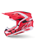 SM7 DEED HELMET RED/BLK/WHT GLOSSY 2X