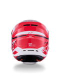 SM7 DEED HELMET RED/BLK/WHT GLOSSY 2X