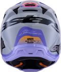 JETTSON SM3 HELMET GRY/PURP/BLK GLOSSY 2X