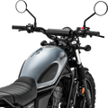 HANDLEBAR BAR PAD SET 200MM BLACK PAD W/220MM BRACE