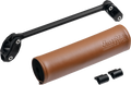 HANDLEBAR BAR PAD SET 200MM BROWN PAD W/220MM BRACE