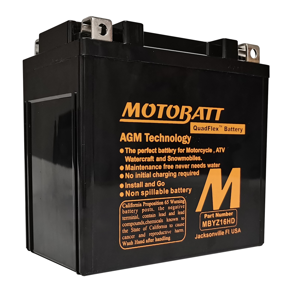 BATTERY MBYZ16HD SEALED FACTORY ACTIVATED