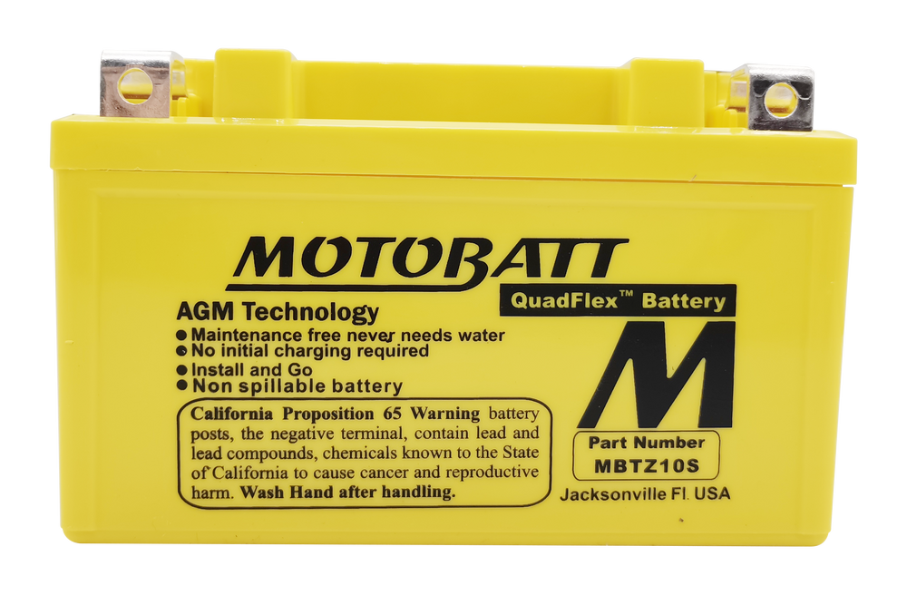 BATTERY MBTZ10S SEALED FACTORY ACTIVATED