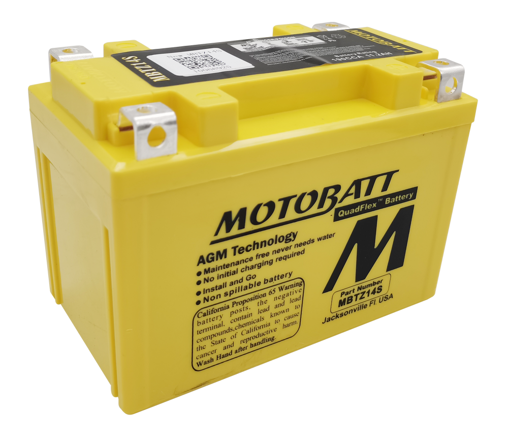 BATTERY MBTZ14S SEALED FACTORY ACTIVATED