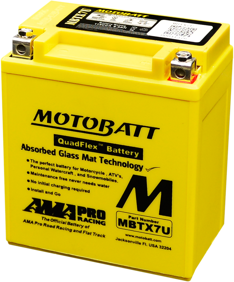 BATTERY MBTX7U SEALED FACTORY ACTIVATED