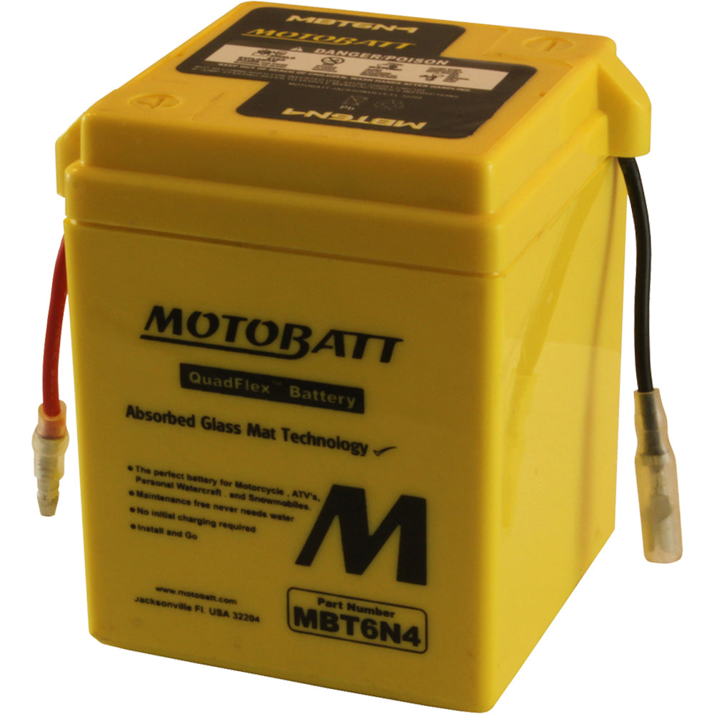 BATTERY MBT6N4 SEALED FACTORY ACTIVATED