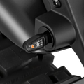 701 LED TURN SIGNALS W/TAILLIGHT BLK W/CLR LENS PR